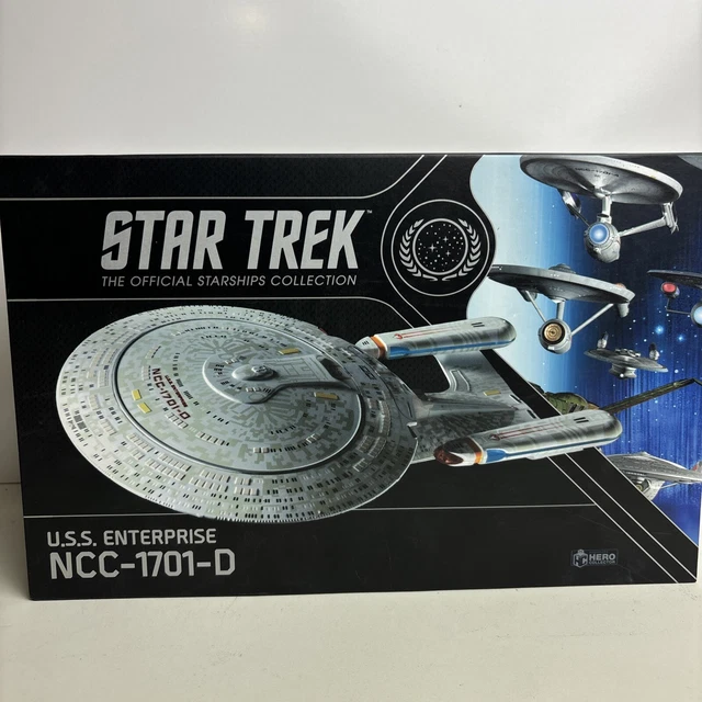 STAR TREK ENTERPRISE model uss enterprise ncc 1701 D (open Box) £148.98 ...