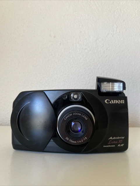 フィルムカメラ Canon Autoboy Luna 35 F0808-349-1-2v p Canon