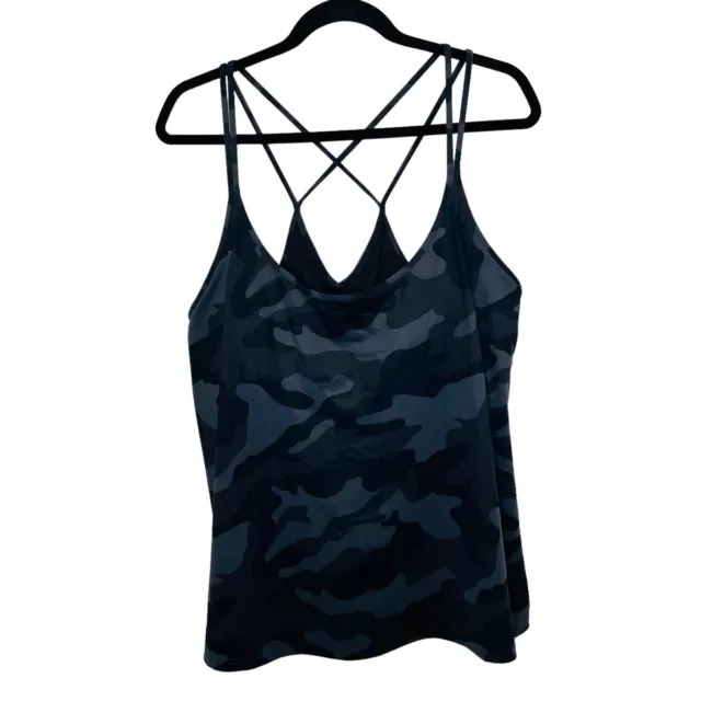 Old Navy Active Powersoft Camo Strappy Tank Top Women’s XXL Activewear