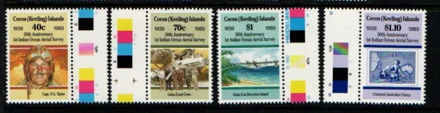 Australia Cocos (Keeling) Islands 1989 First Aerial Survey SG207-10 MNH