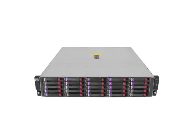 Closure HP Storageworks D2700 + pacchetto 25 900 GB HDD SAS 6G 10K 22,5 TB - AW524A