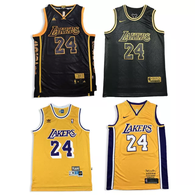 Maillot de basket Kobe Bryant #24 Los Angeles Lakers Édition commémorative cousu