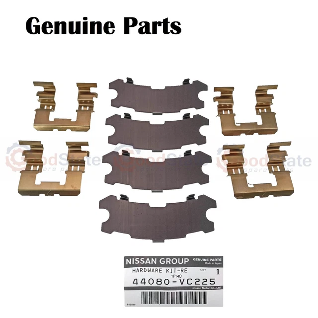 GENUINE NISSAN PATROL Y61 GU TB48DE Rear Disc Brake Caliper Pad Shim