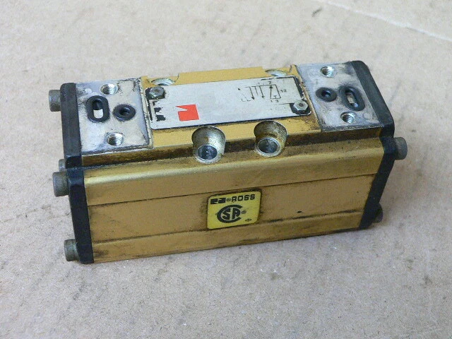 Ross Bar2-10 W6076B2407 Double Solenoid Valve