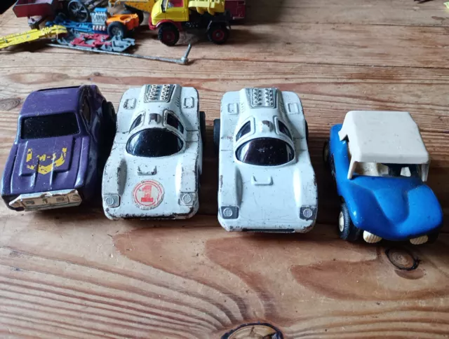 Tonka Spielzeug Restposten 4 Autos zur Restaurierung