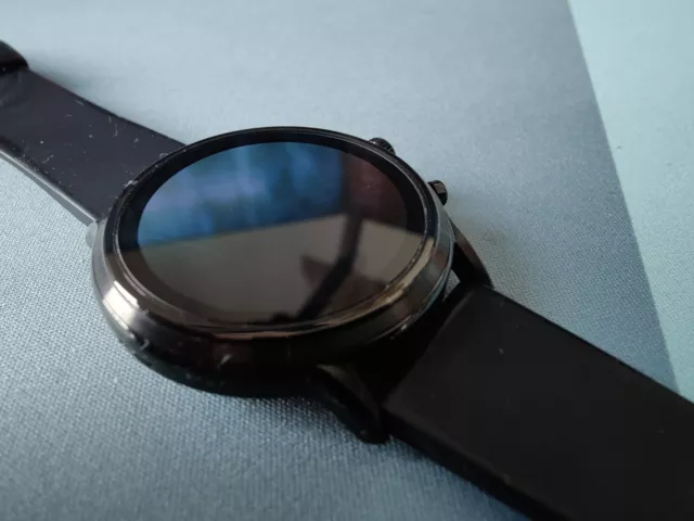 Fossil The Carlyle HR 5. Generation Smartwatch 44mm Edelstahlgehäuse Wear OS