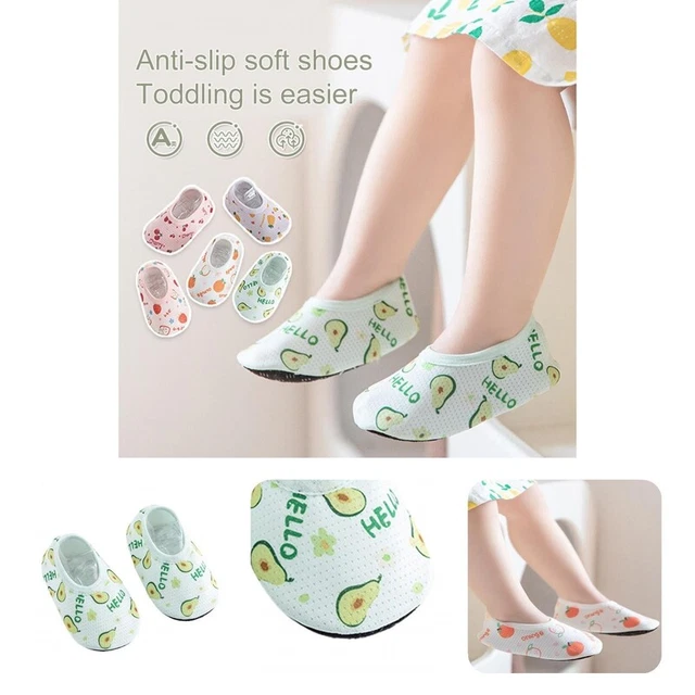 1 Pair Infant Shoes Breathable Comfortable Soft Sole Unisex Baby Crib Shoes 5