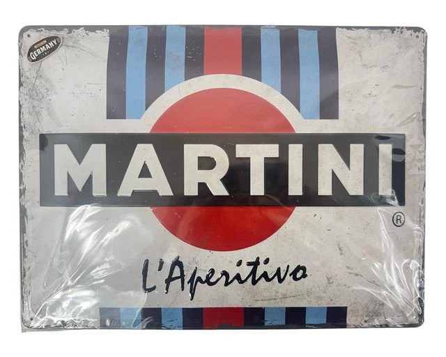 Targa Insegna Martini in Latta