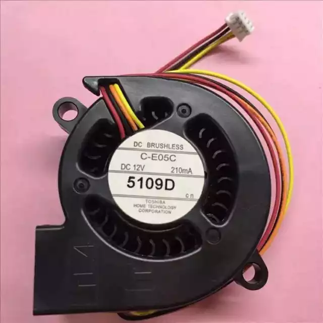 Toshiba C-E05C12V 210mA 4Pin For EB-C26SH C28SH C30X C30XE Projector Cooling Fan