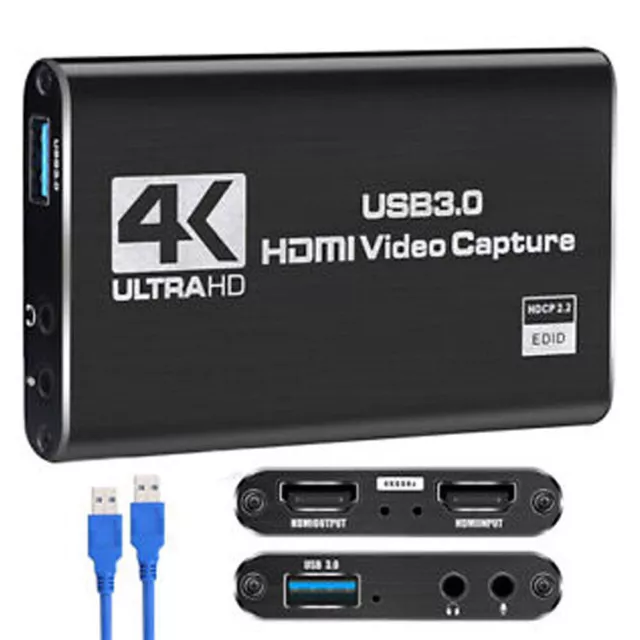 Scheda di acquisizione video audio 4K, acquisizione video HDMI USB 3.0 Full HD