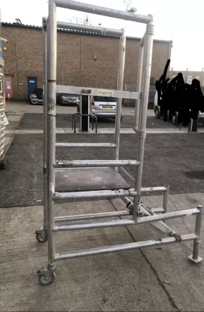 Alloy/Aluminium folding step scaffold tower podium