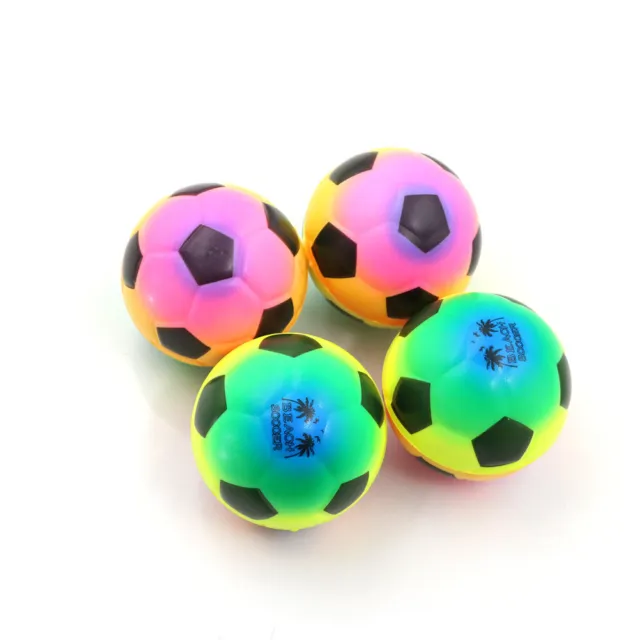 1PC Colorful Mini Football Squeeze Foam Ball Stress Relief Vent Ball Kids To St 2
