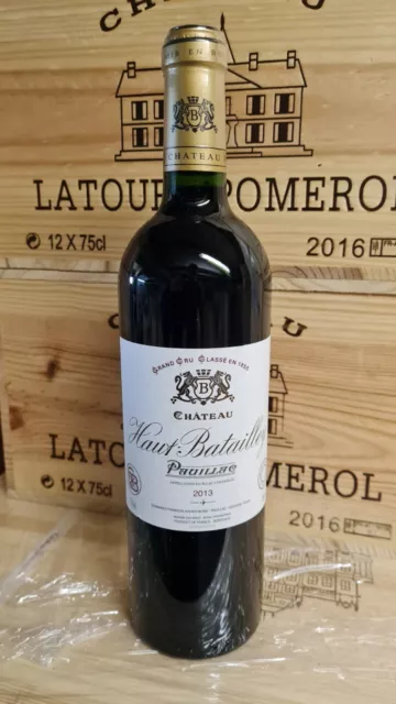 CHATEAU HAUT-BATAILLEY 2013  1 Bouteille GRAND CRU CLASSÉ PAUILLAC !!!!