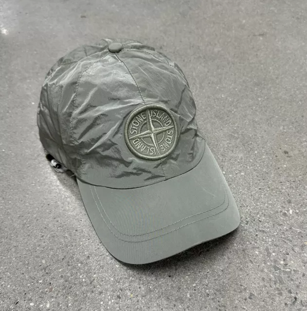 Stone Island Compass Patch Curved-Peak Baseball Cap