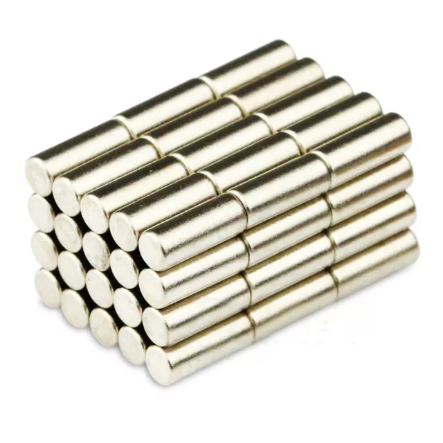 50pcs N50 Super Strong Round Disc Cylinder Magnets Rare Earth Neodymium 2 x 5 mm