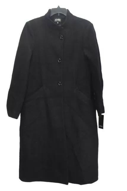 Jones new york on sale single breasted maxi coat