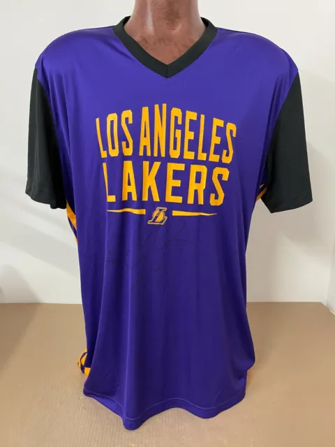 Maglia Lakers Basket Nba Shirt Jersey No Match Worn Coa Signed Kobe Bryant