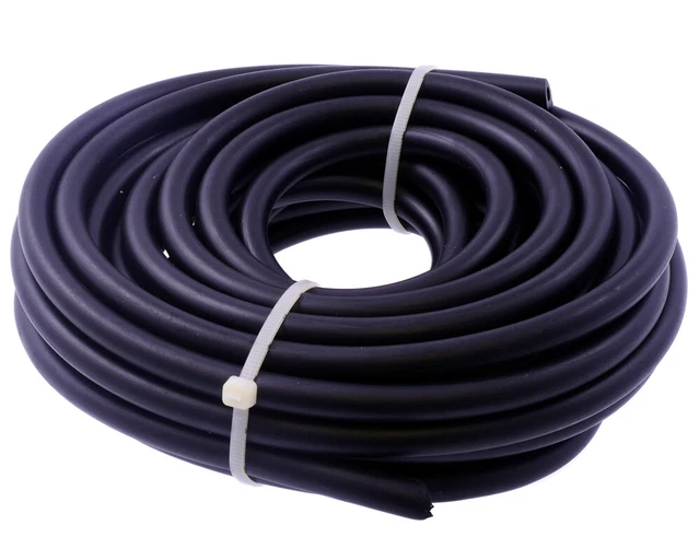 Tuyau de carburant de 10 mètres 5mm caoutchouc noir rouleau Quad