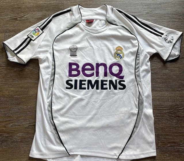 CAMISETA DE FÚTBOL 2006/07 Real Madrid Benq Siemens Adidas
