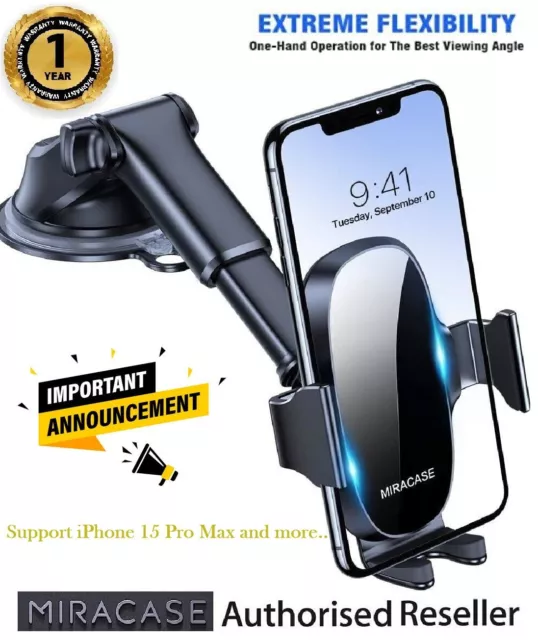 360° Car Phone Holder Windscreen Dashboard Suction Mount Stand For Universal