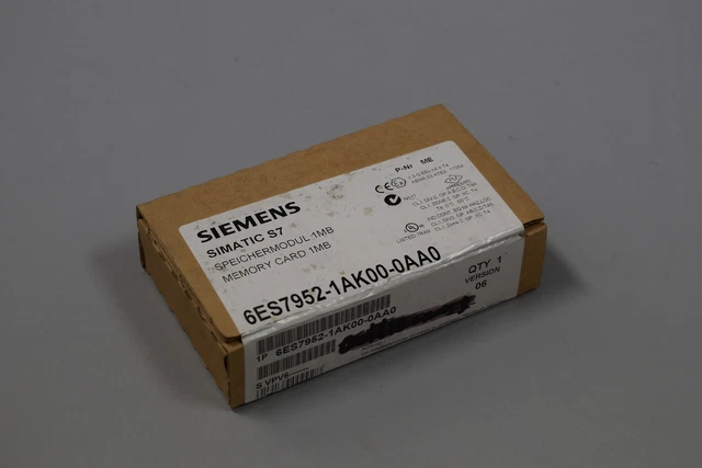 New Siemens 6Es7952-1Ak00-0Aa0  [24 Months Warranty]
