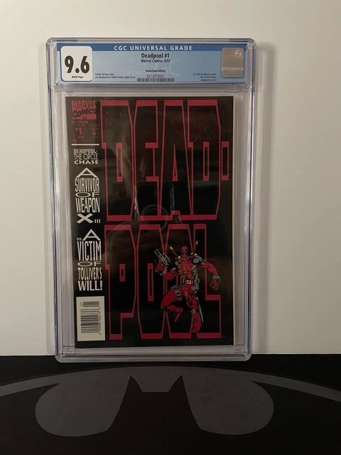 Deadpool: The Circle Chase #1 NM+ CGC 9.6 WP Marvel 1993 RARE Newsstand