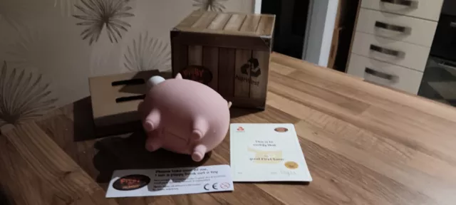 Natwest Pigby & Friends Piggy Bank, Pink Money Box Pig - Unused 3