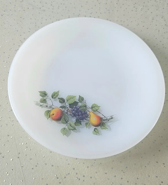 DEUX ASSIETTES À soupe Arcopal Vintage - forme hexagonale 21 cm -décors fleurs EUR 10,00 - FR