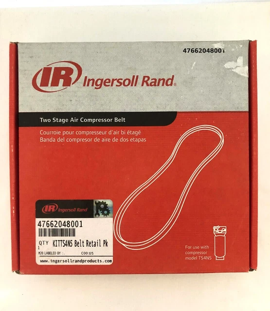 INGERSOLL RAND TWOSTAGE Air Compressor Belt For TS4N5 47662048001 24
