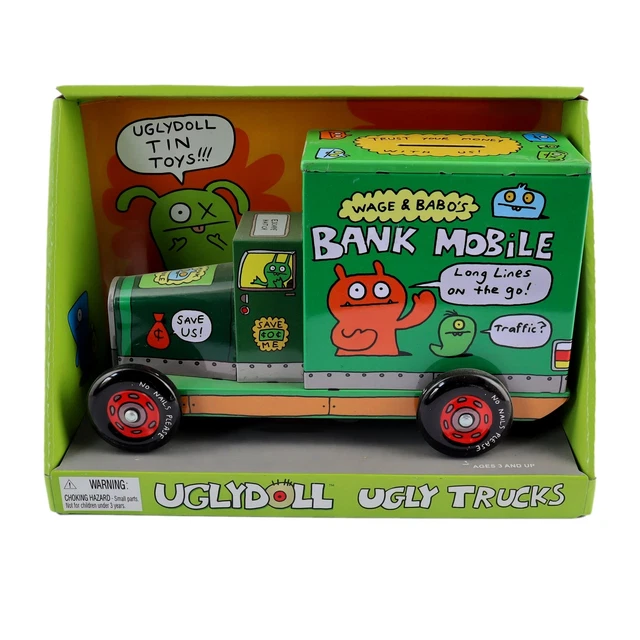 Ugly Doll Ugly Truck - Spardose - Bank Mobile - Random Designs Ugly Doll Ugly Truck - Spardose - Bank Mobile - Random Designs
