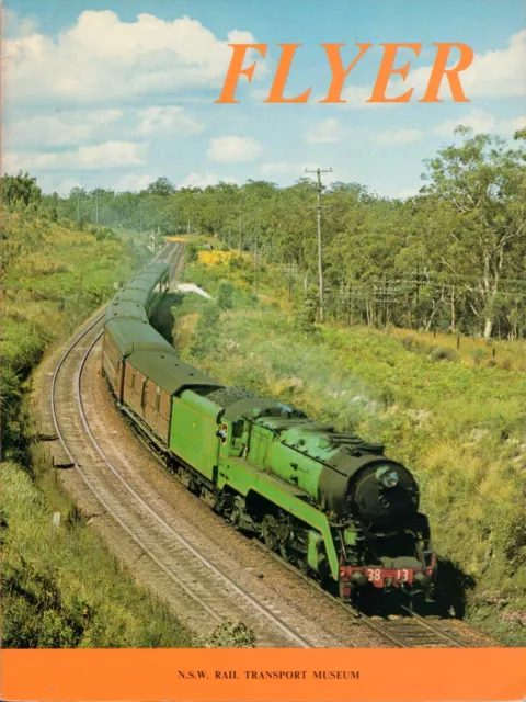 Flyer A Tribute to Steam Locomotive Operation Sydney Newcastle Expresses Railway