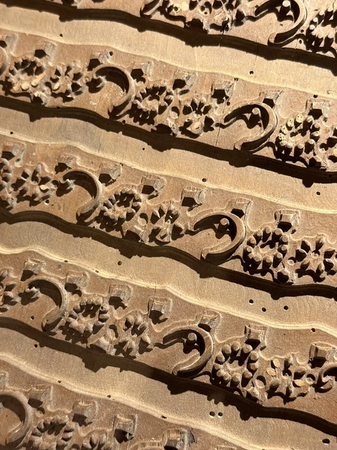 Jaipuri Floral Forme Feuille Bois Tampon Pour Impression - DIY Henné