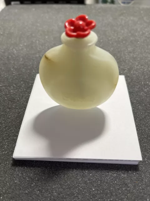 Antique Chinese White Jade ? Snuff Bottle