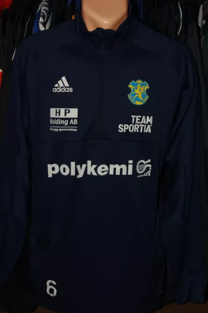 Ystads If Idrottsforening Sweden Handball #6 Adidas 1/4 Zip Sweatshirt Top