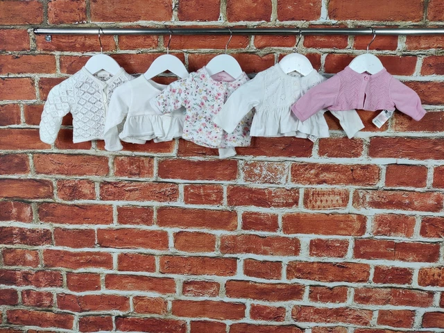 Baby Girls Bundle Age Newborn To 1 Month Next Mothercare Etc Cardigan Top 56Cm