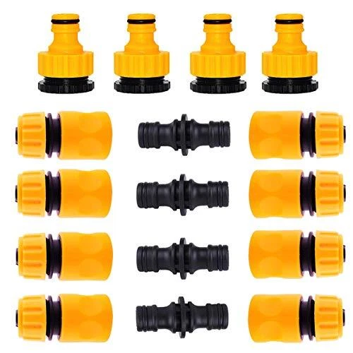 mengger connecteurs Rapides pour Tuyau d'arrosage Raccord à Embout 1/2 Plasti...