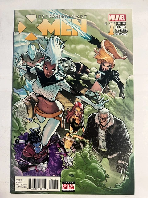 Extraordinary X-men #1 "X-Haven" Comic Book (Marvel Comics, 2016-2017) VF+