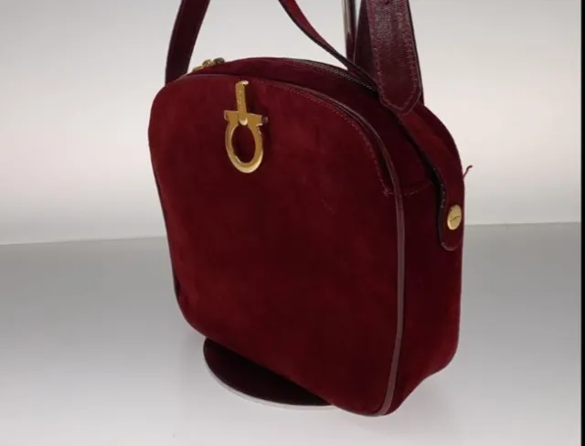 Salvatore Ferragamo Shoulder Bag RED Italy