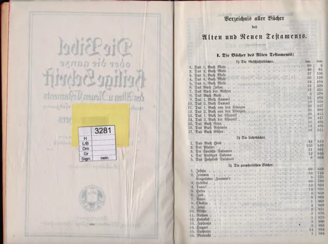 Bibel/Heilige Schrift, Luther,Großoktavausg., Priv.Württ.Bibelanst. Stuttg.1932