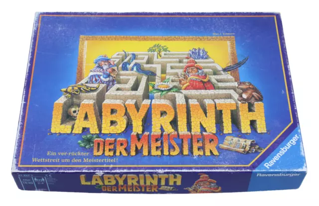 Das Labyrinth der Meister | Ravensburger 1991 | ab 10 Jahre, Familienspiel