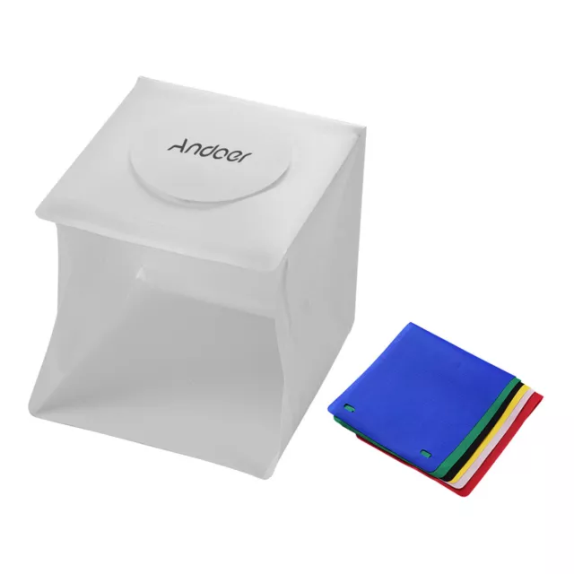 Andoer Estudio Fotográfico Portátil Caja Carpa de tiro Plegable B9P8