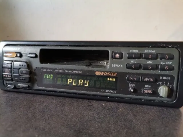 Sony XR-4750RDS Radio Cassette Player