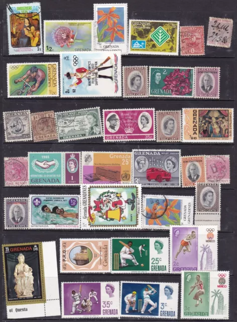 Stamps from Grenada Mixed Lot 1