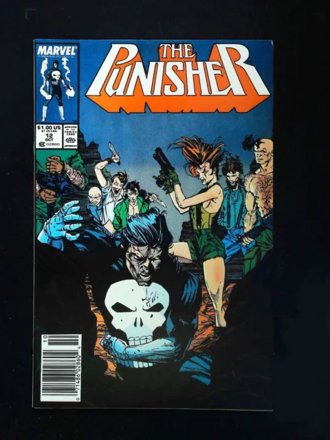 Punisher #12 (2Nd Series) Marvel Comics 1988 Vf+ Newsstand