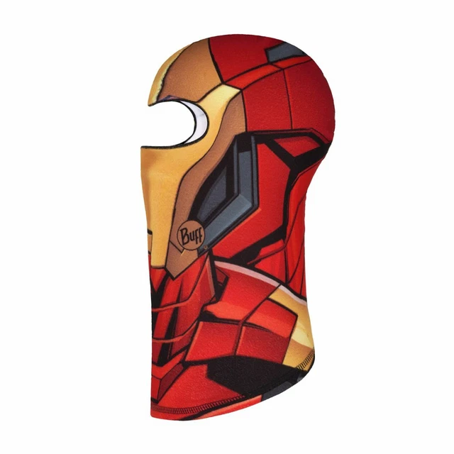 Buff Polar Junior Superheroes Balaclava Kinder Sturmhaube Iron Man rot