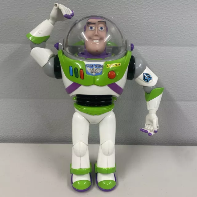 Buzz Lightyear Disney Toy Story Talking Figure Andy On Foot 12” Pixar