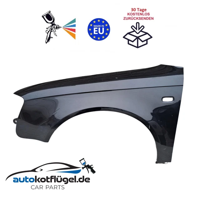 Original Audi Ringe Logo Zeichen Emblem Schwarz Glänzend F. Kühlergrill A3 A5