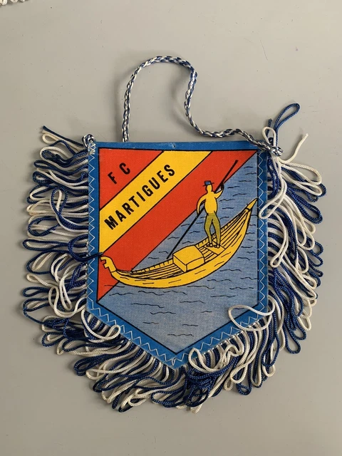 Fanion Vintage FC Chalon - Pennant Football - Avant 2000 - Club Français