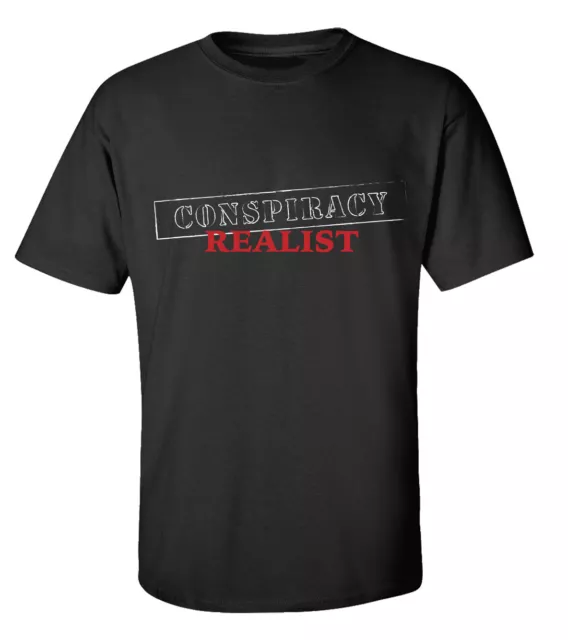 Trenz Shirt Company Conspiracy Realist Unisex Short Sleeve T-shirt