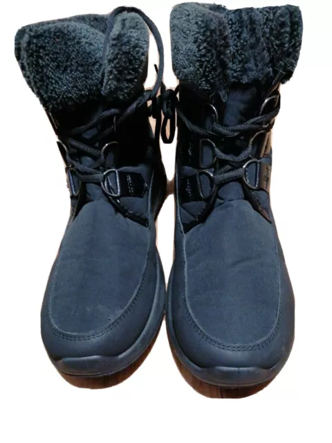LADIES DR KELLER Boots Black Size 7 10.00 PicClick UK